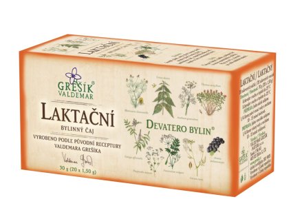 Laktační bylinný porcovaný čaj - kojící