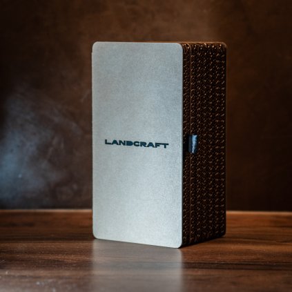 KARTONOVÁ DÁRKOVÁ KRABICE PRO JEDNU LÁHEV LANDCRAFT - SVĚTLÁ