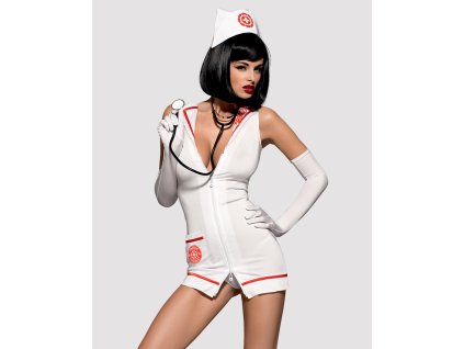OBSESSIVE KOSTÝM EMERGENCY DRESS + STETOSKOP
