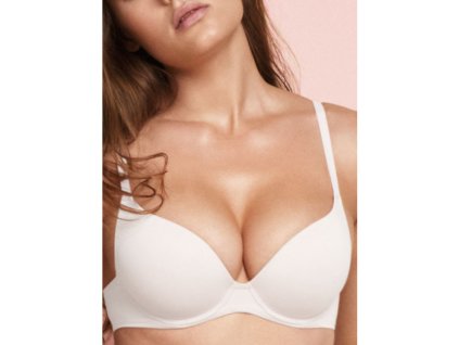 reggiseno push up plunge naturale in microfibra