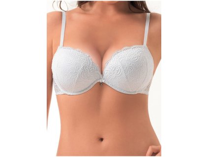 reggiseno balconcino super push up double pizzo