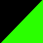 černá / neon zelená
