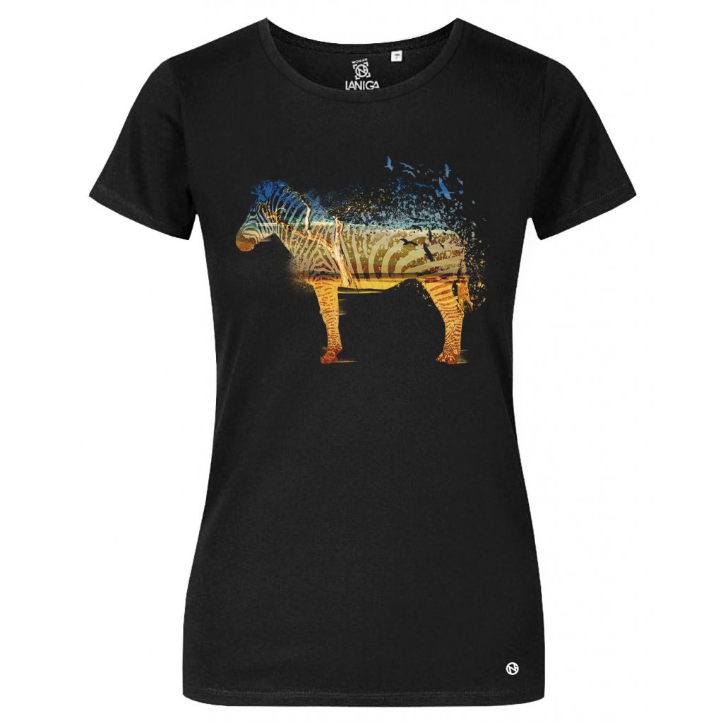 Tričko dámské - Safari pack - Zebra