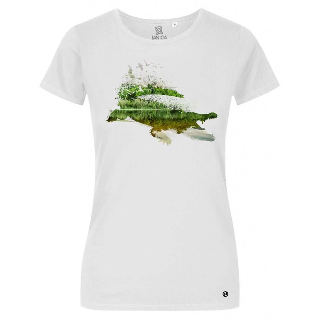 Tričko dámské - Safari pack - Krokodýl