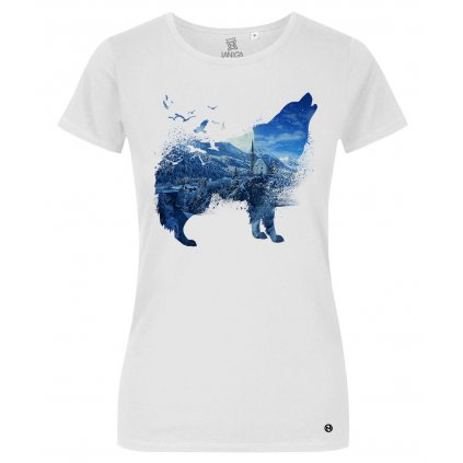 Tričko dámské - Polar pack - Polární vlk