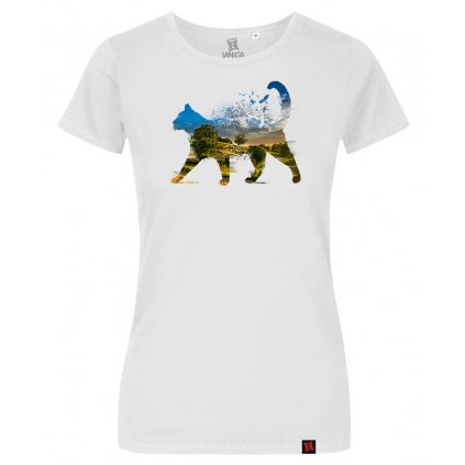 Tričko dámské - Farm pack - Kočka