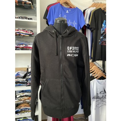 Mikina pánská se zipem - Choose your weapon - 2. jakost (L)