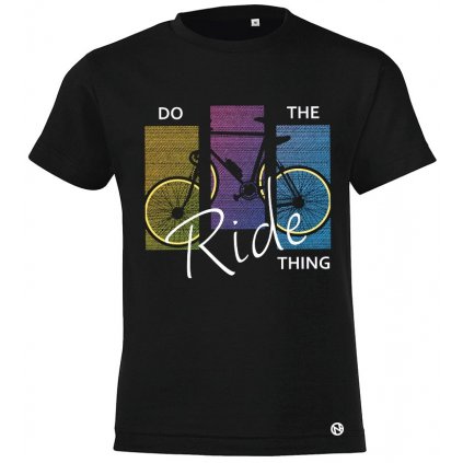 Do the ride thing tricko detske cerne