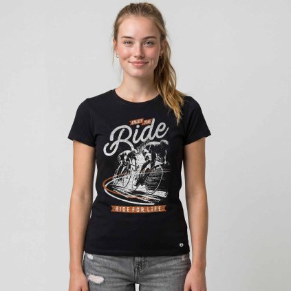 Tricko damske Premium Ride for life