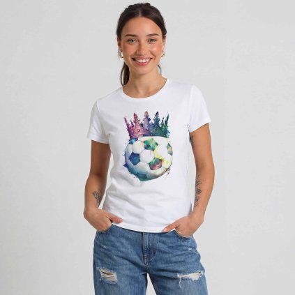 Tricko damske champion bile