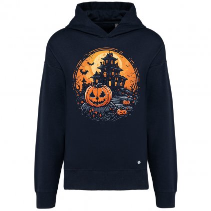 Pumpkins midnight mikina unisex