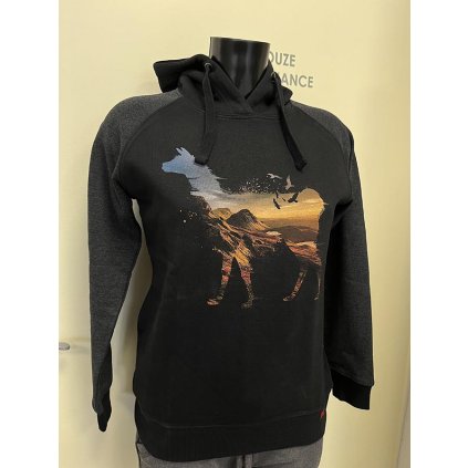 Mikina dámská raglán - Farm pack / Lama - Výprodej (S)