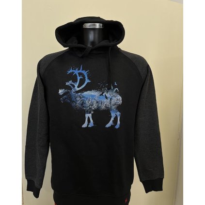 Mikina dámská raglán - Polar pack / Sob polární - Výprodej (S)