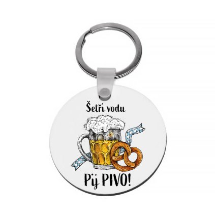Privesek kruh setrim vodu