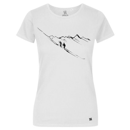 Tricko damske na hory bila