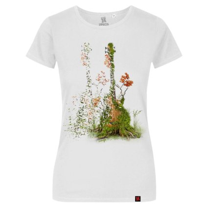 Tricko damske basa bila