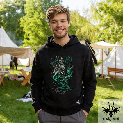 Eredin mikina zena muz cerna priroda