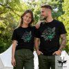 Vlaštovka tricko muz zena cerne priroda
