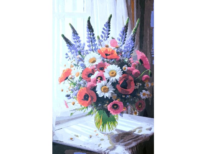 Letní kytice (40x60 cm)