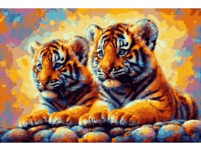 Tygrici vymalovane