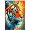 Tygr II 40x60 vymalované