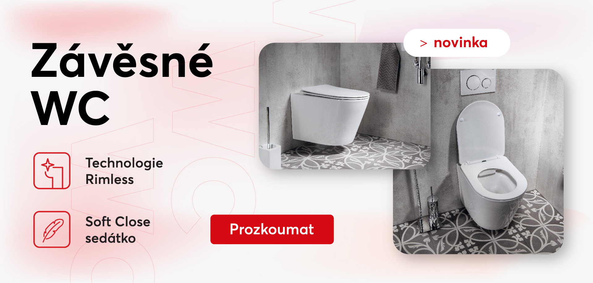 závěsné wc lansanit