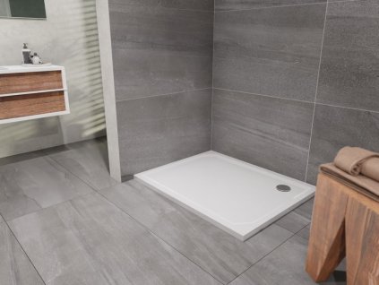 Sprchová vanička obdélníková EX 800x1000 mm, bez nožiček