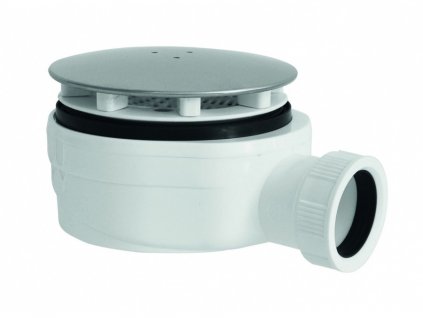 Sifon pro sprchové vaničky extra nízký, chrom, průtok 52 l/min