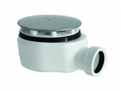 Sifon pro sprchové vaničky nízký, chrom, průtok 52 l/min