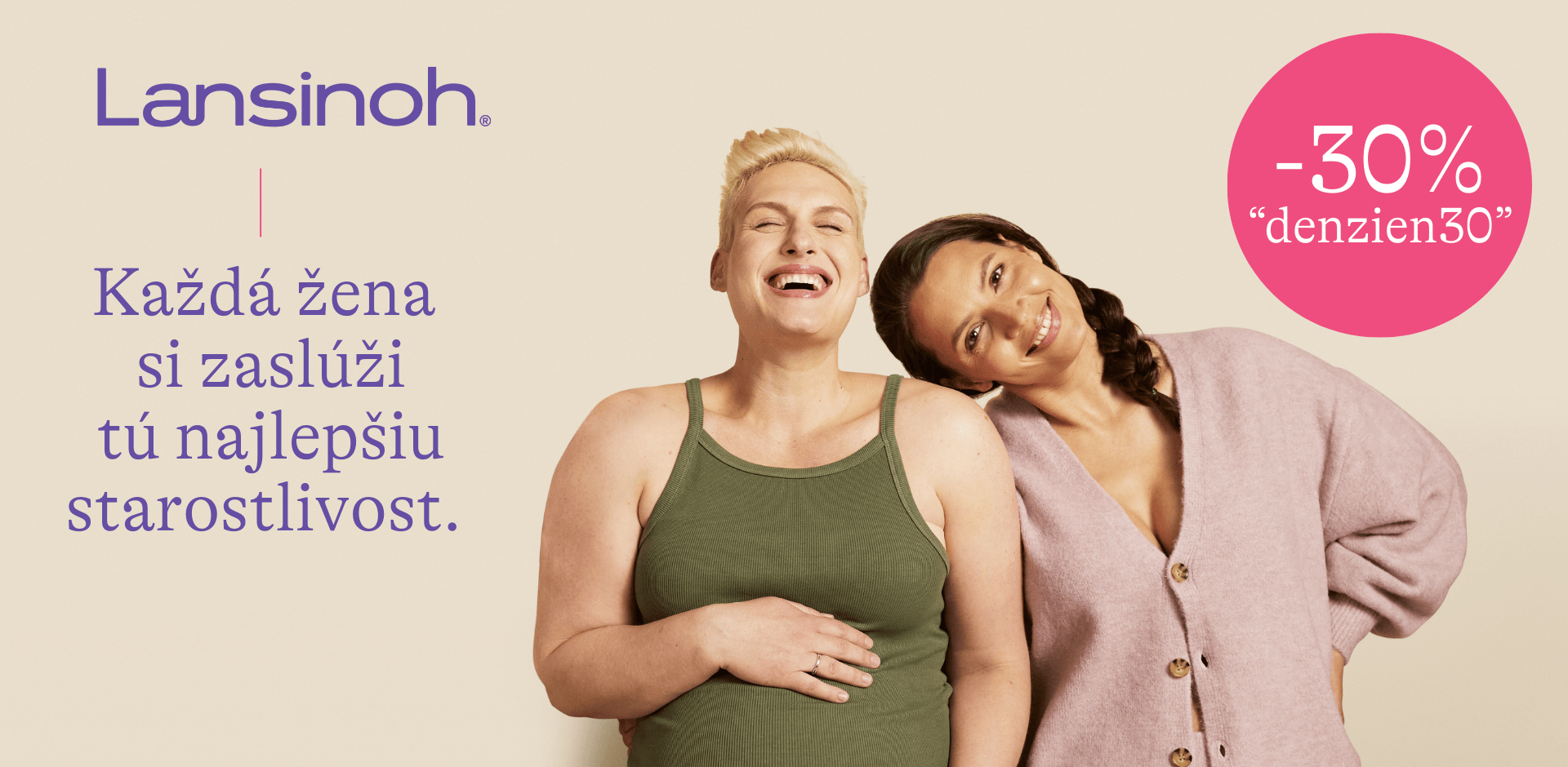 Zľava na deň žien Lansinoh