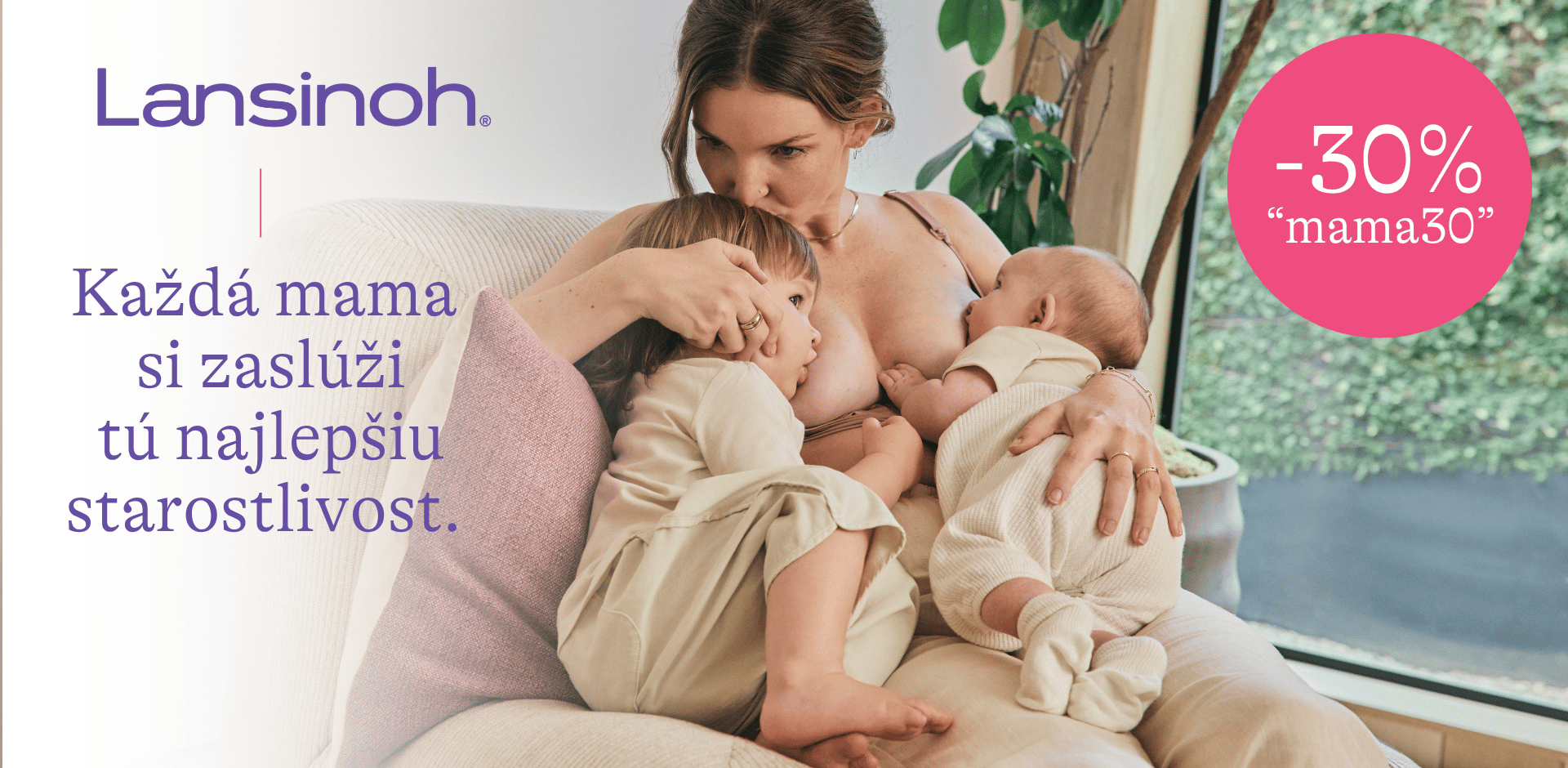Zľava na deň matiek Lansinoh