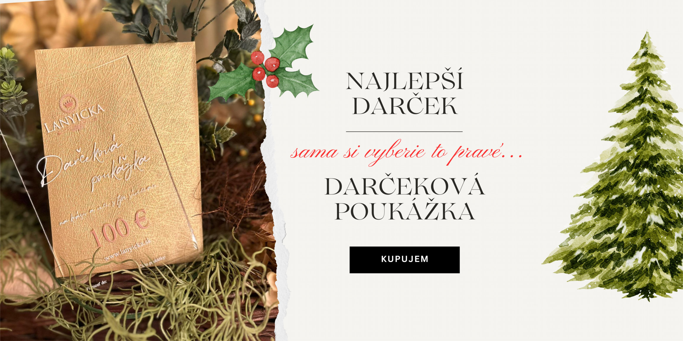 Darčekové poukážky