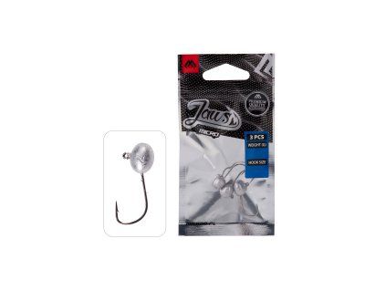 Jaws JigHead Micro 2 g (.Velikost háčku #6 / 2 g, V balení 3 kusy)