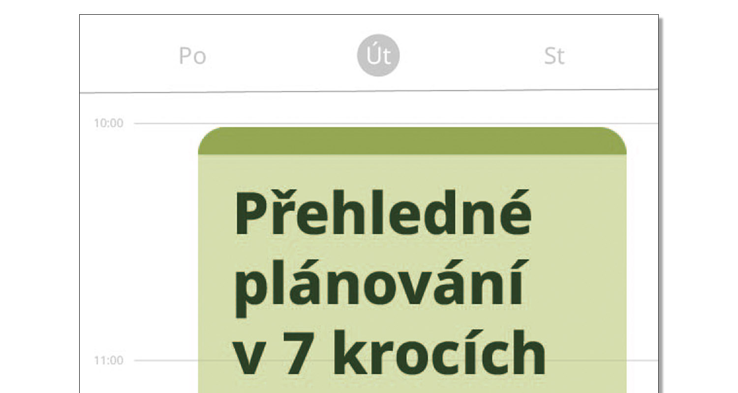 E-book: Návod na přehledné plánování v 7 krocích!