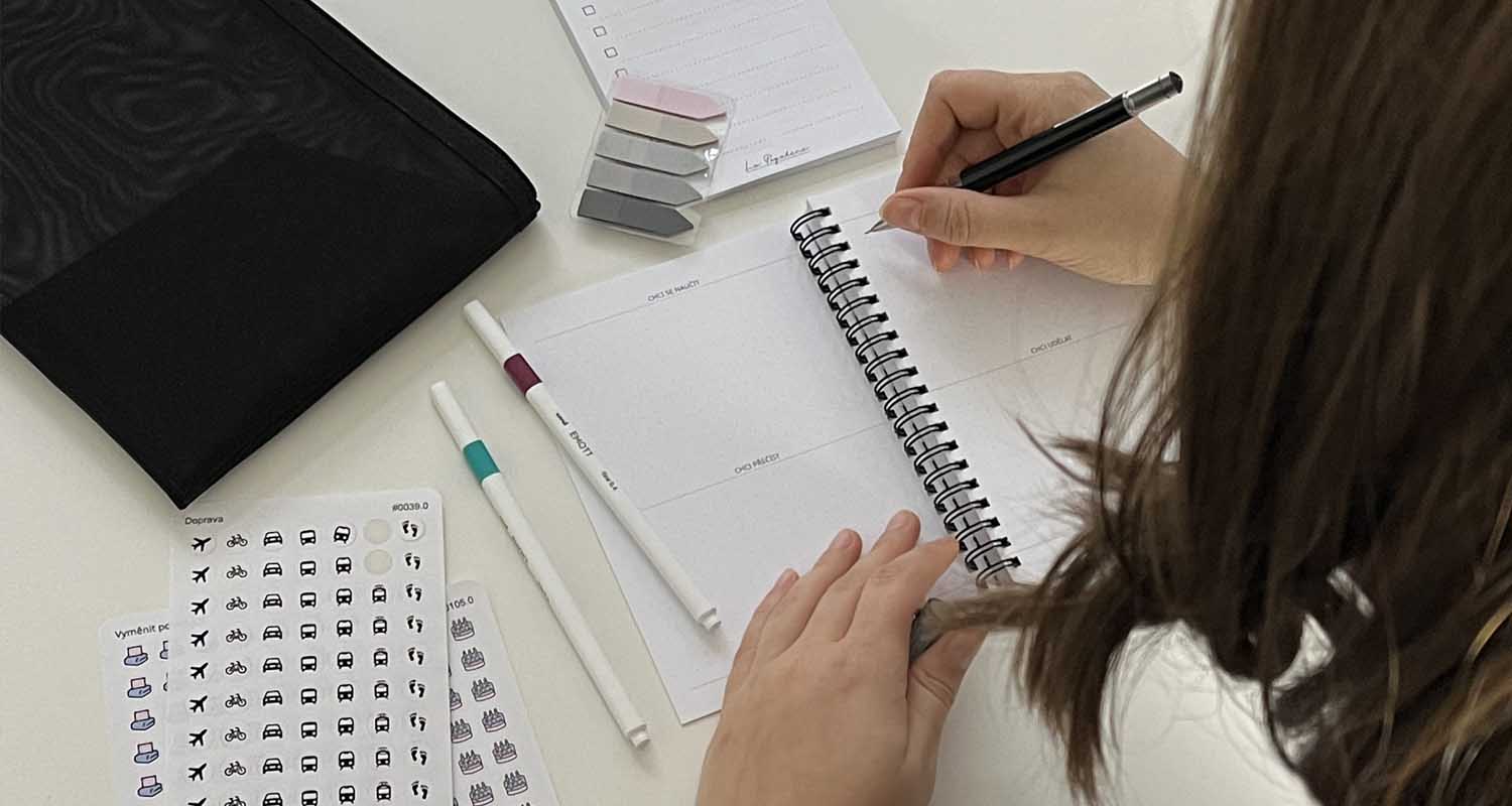 Inspirace z mého diáře: Plánování, které mi usnadňuje život