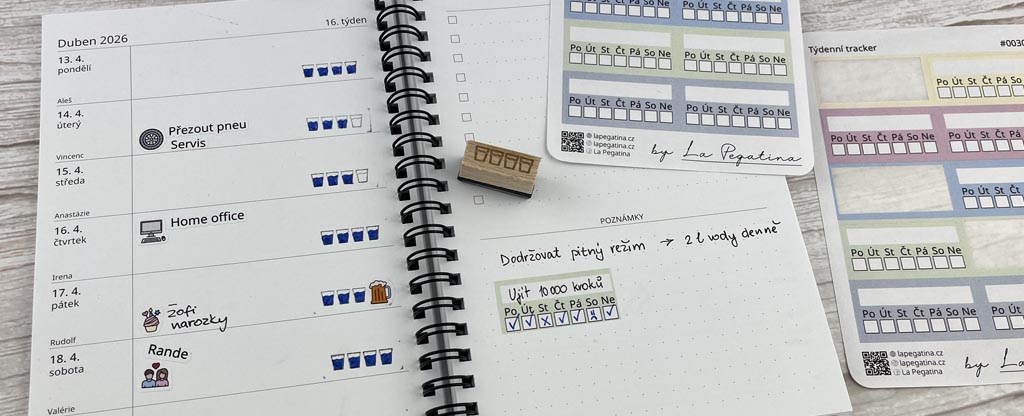 Sledování návyků v diáři | La Pegatina