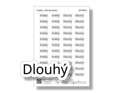 samolepky do diare kratky tyden dlouhy tyden