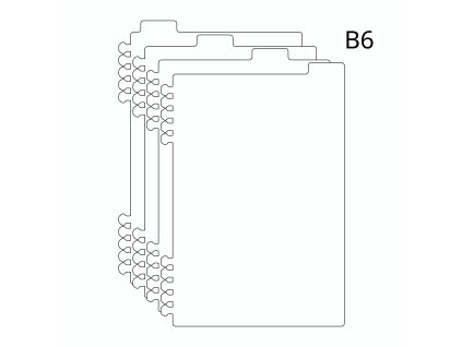 rozdelovace do diare velikost B6