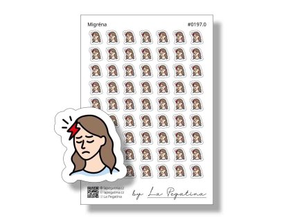 samolepky do diare migrena