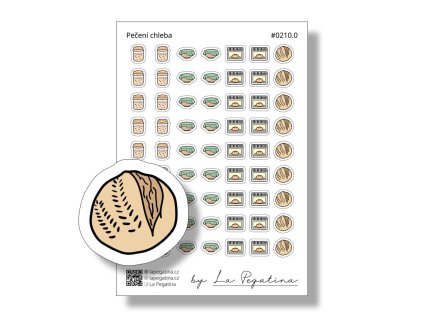 samolepky do diare chleba