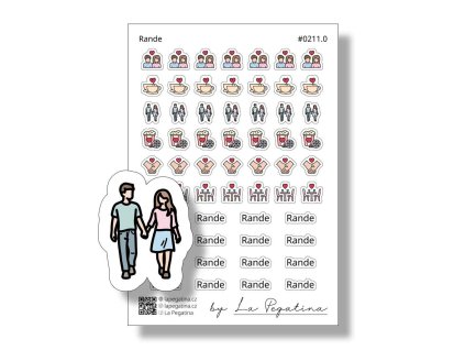 samolepky do diare rande