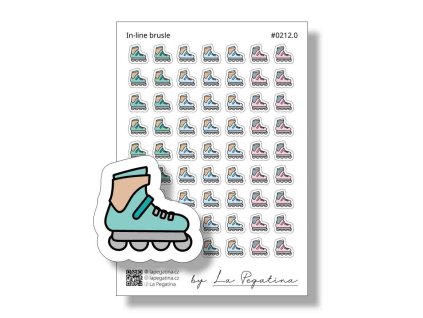 samolepky do diare inline brusle