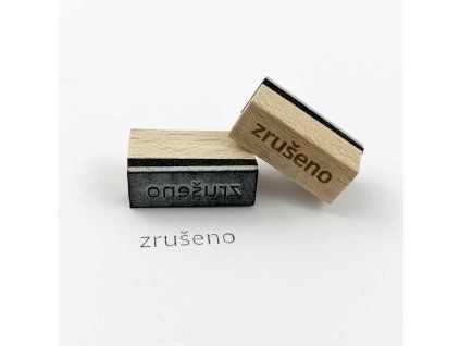 planovaci razitko zruseno