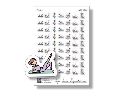 samolepky do diare pilates