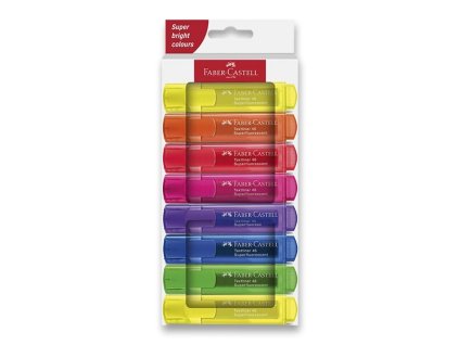 FABER-CASTELL Textliner 46 - neonové barvy, 8 ks