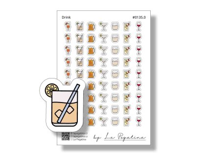 samolepky do diare drinky