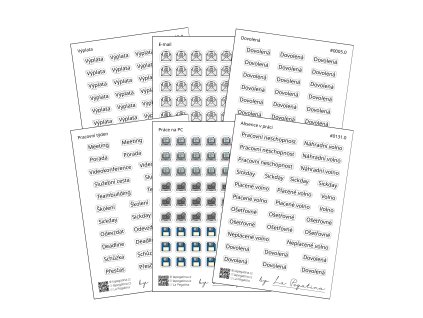 sada samolepek do diare prace