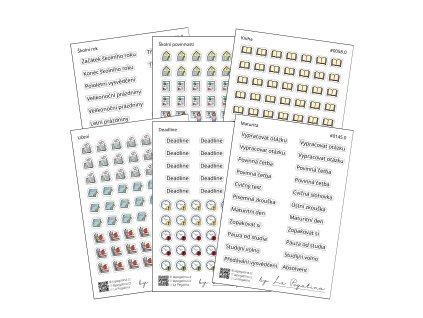 sada samolepek do diare stredoskolak