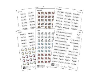 sada samolepek do diare vysokoskolak