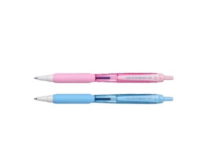 uni jetstream ruzove modre
